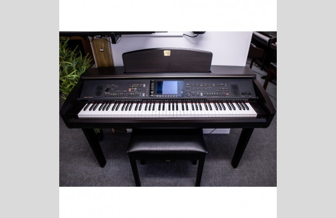 Used Yamaha CVP307 Satin Rosewood Digital Piano Complete Package - Image 1